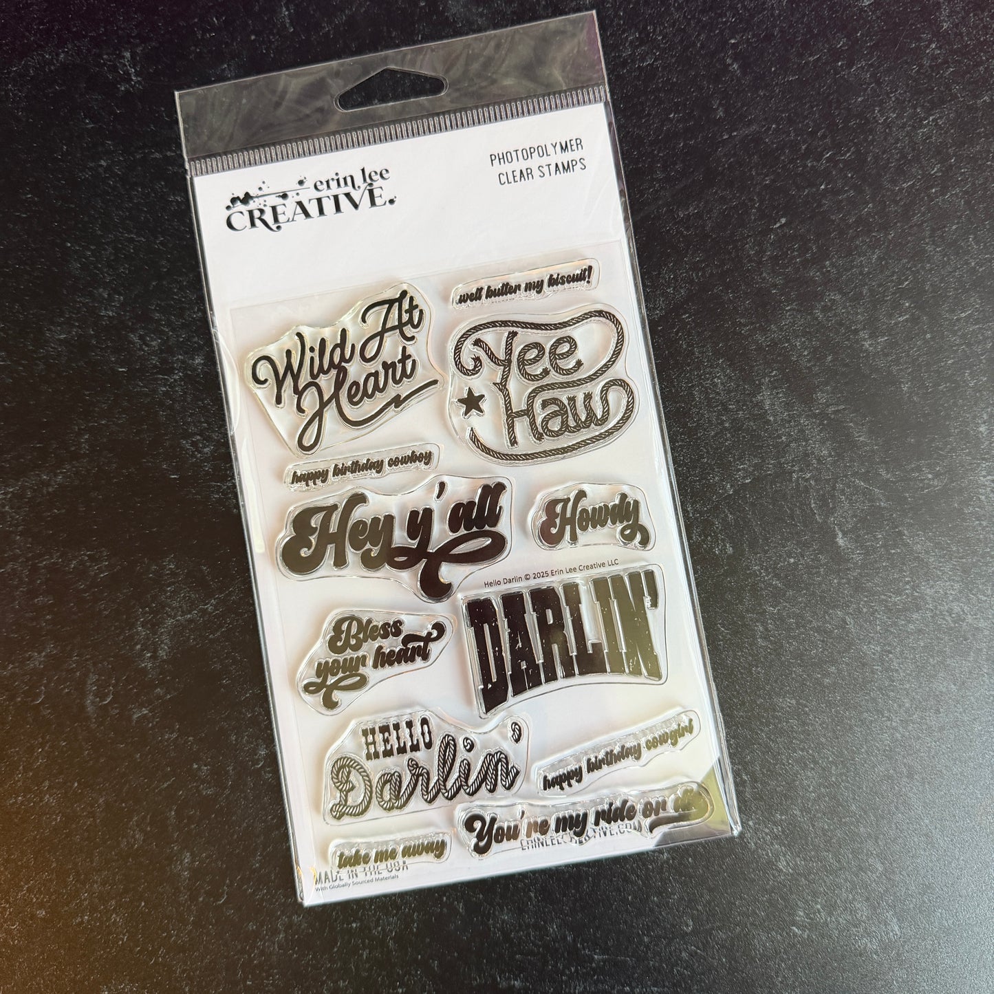 Hello Darlin Stamp Set