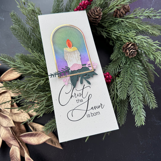 Holiday Candle Die Set