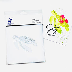 Sea Turtle Layering Stencil