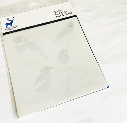 Bird Layering Stencil & Die Set