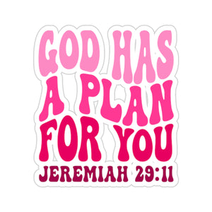 Jeremiah 29:11 sticker