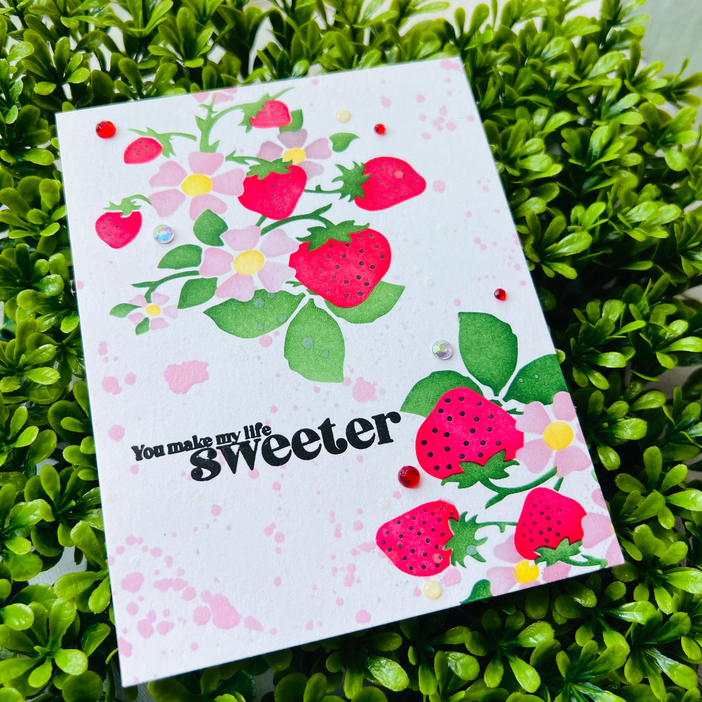 Strawberry Fields Layered Stencil Set