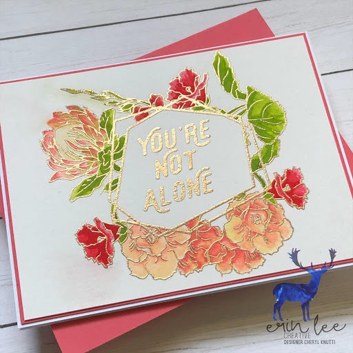 You Are Not Alone Card by Cheryl