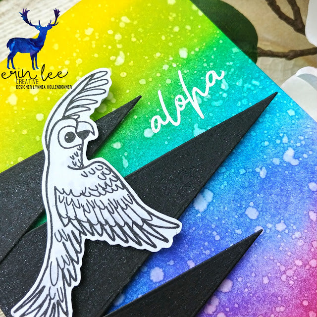Aloha Bird Card by Lynnea