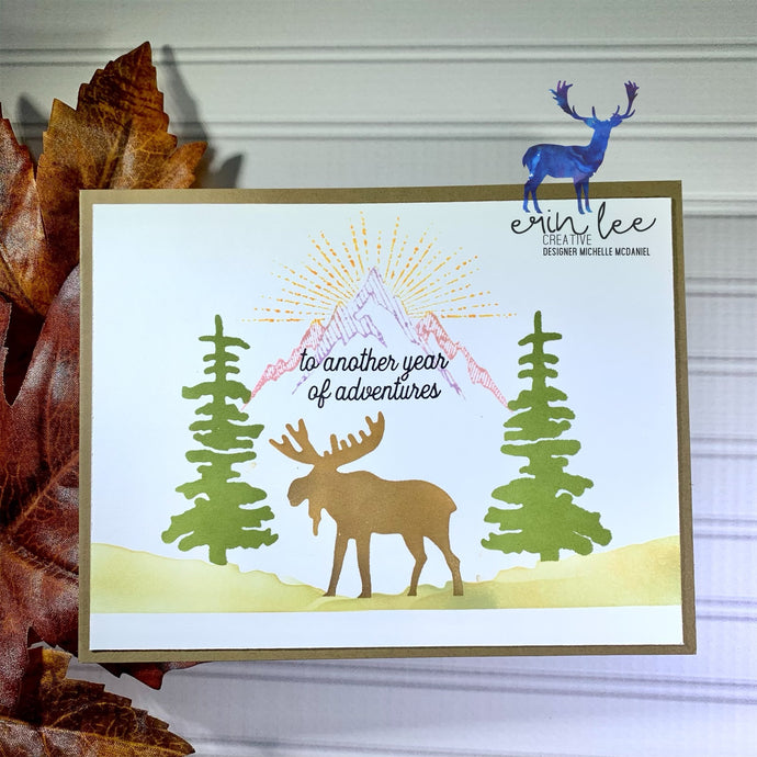 Moose Adventures Card by Michelle