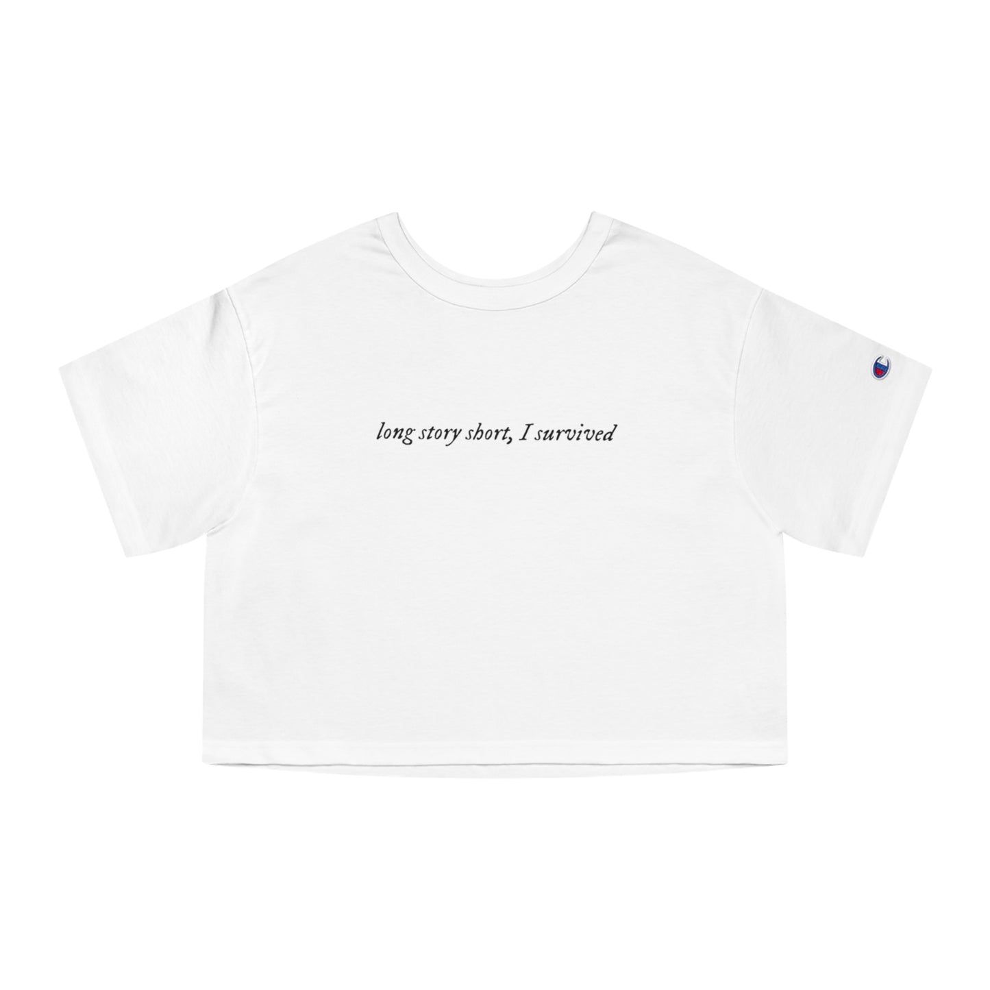 Long Story Short Cropped T-Shirt