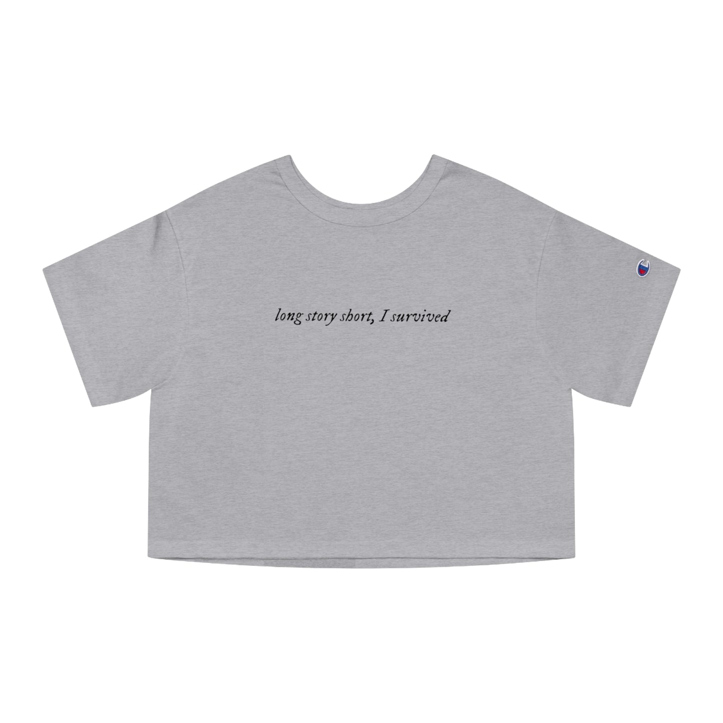 Long Story Short Cropped T-Shirt