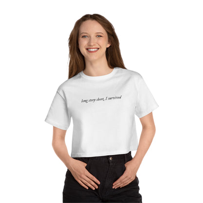 Long Story Short Cropped T-Shirt