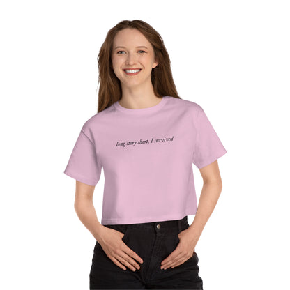 Long Story Short Cropped T-Shirt