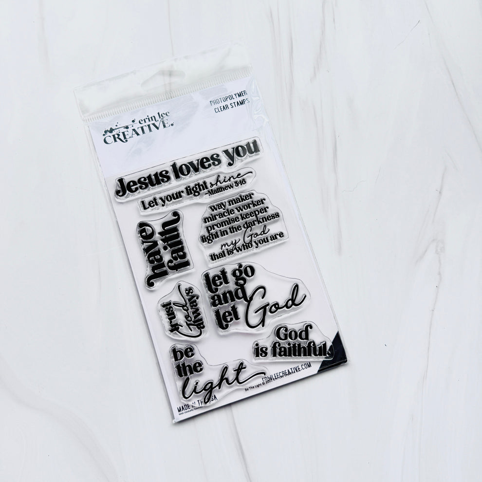 Be The Light Stamp Set Be The Light Stamp Set