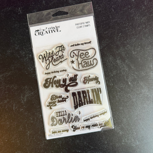 Hello Darlin Stamp Set
