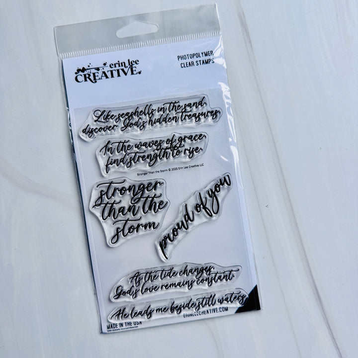 Stronger Than The Storm Stamp Set