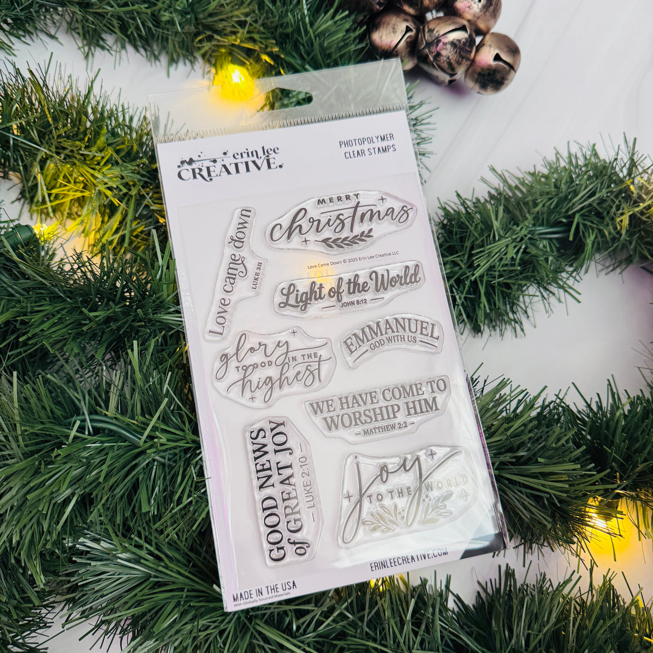 ELC Love Came Down Stamp Set ELC Love Came Down Stamp Set