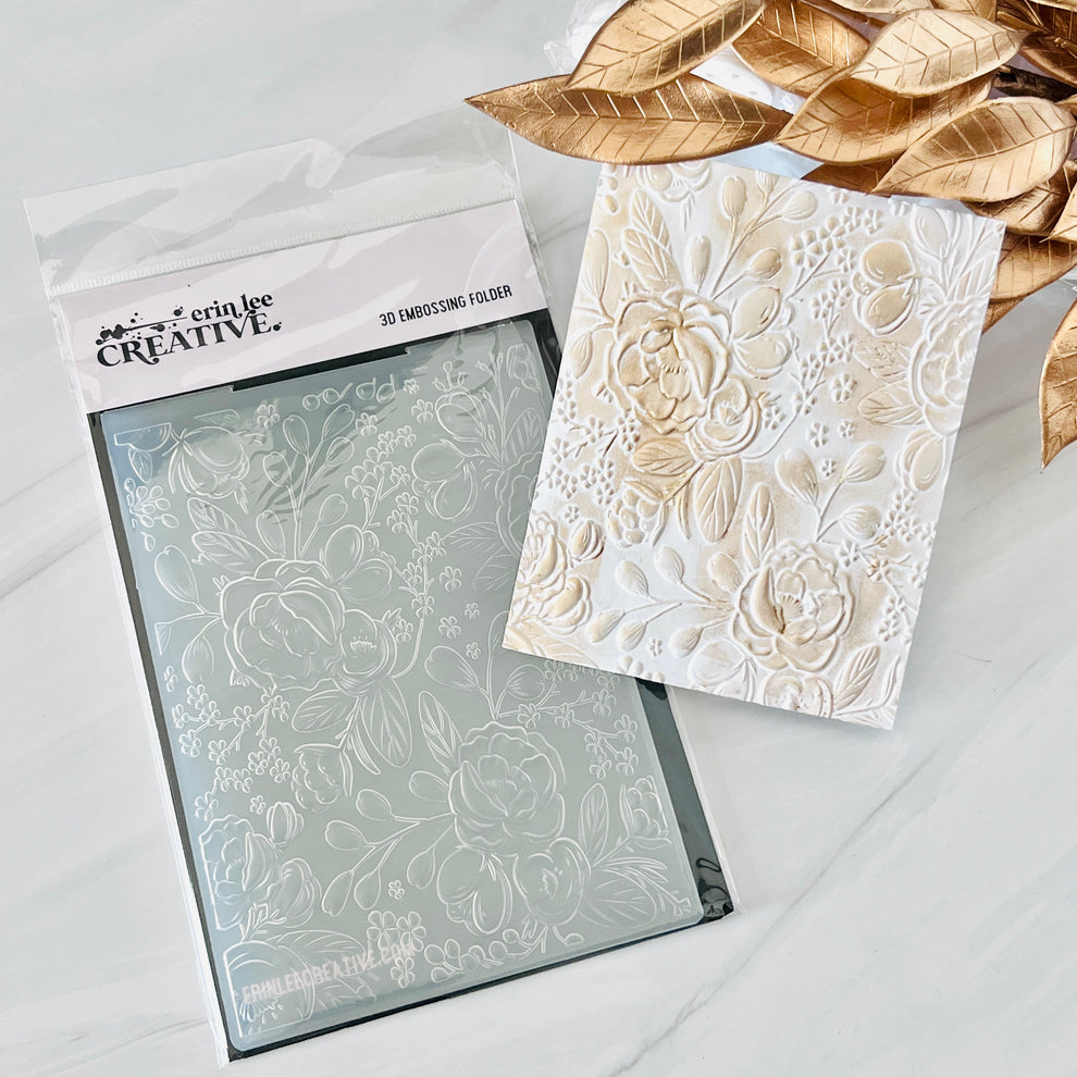 Botanical Bliss 3D Embossing Folder Botanical Bliss 3D Embossing Folder