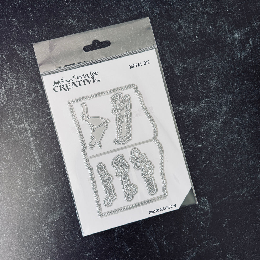 Vintage Book Die Set Vintage Book Die Set