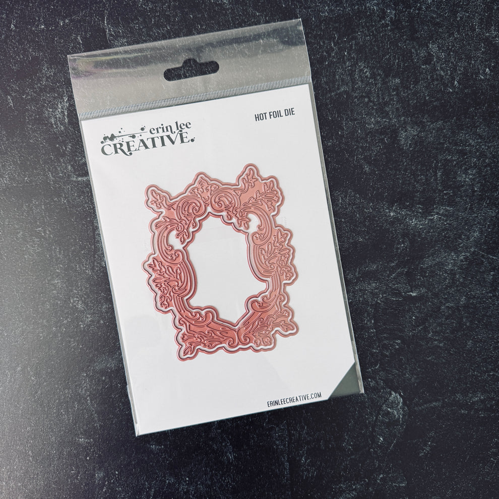 Vintage Floral Hot Foil Frame/Die Set Vintage Floral Hot Foil Frame/Die Set