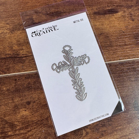 Floral Cross Die