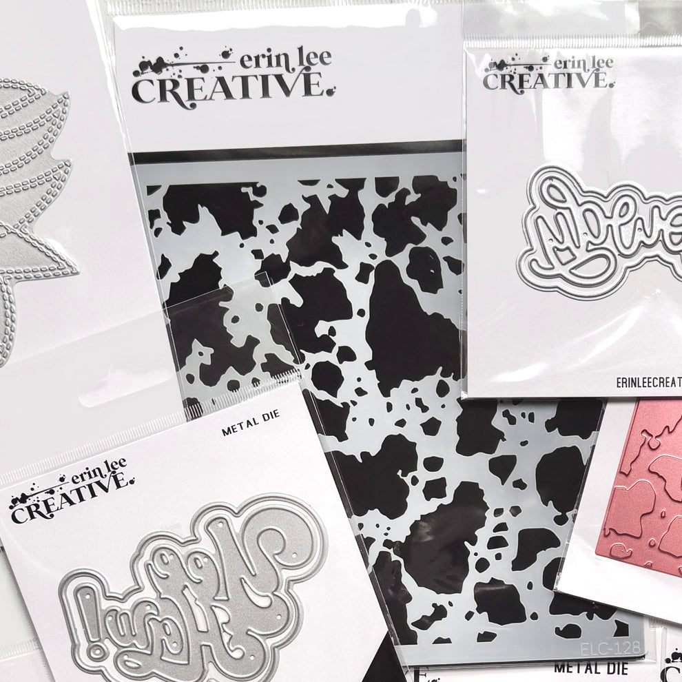 ELC Cow Print Stencil (kit add-on) ELC Cow Print Stencil (kit add-on)