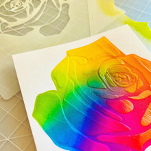 Load image into Gallery viewer, Layering Rose Stencil Set
