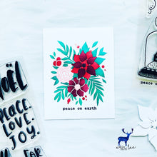 Load image into Gallery viewer, Winter Bouquet Layering Stencil Set
