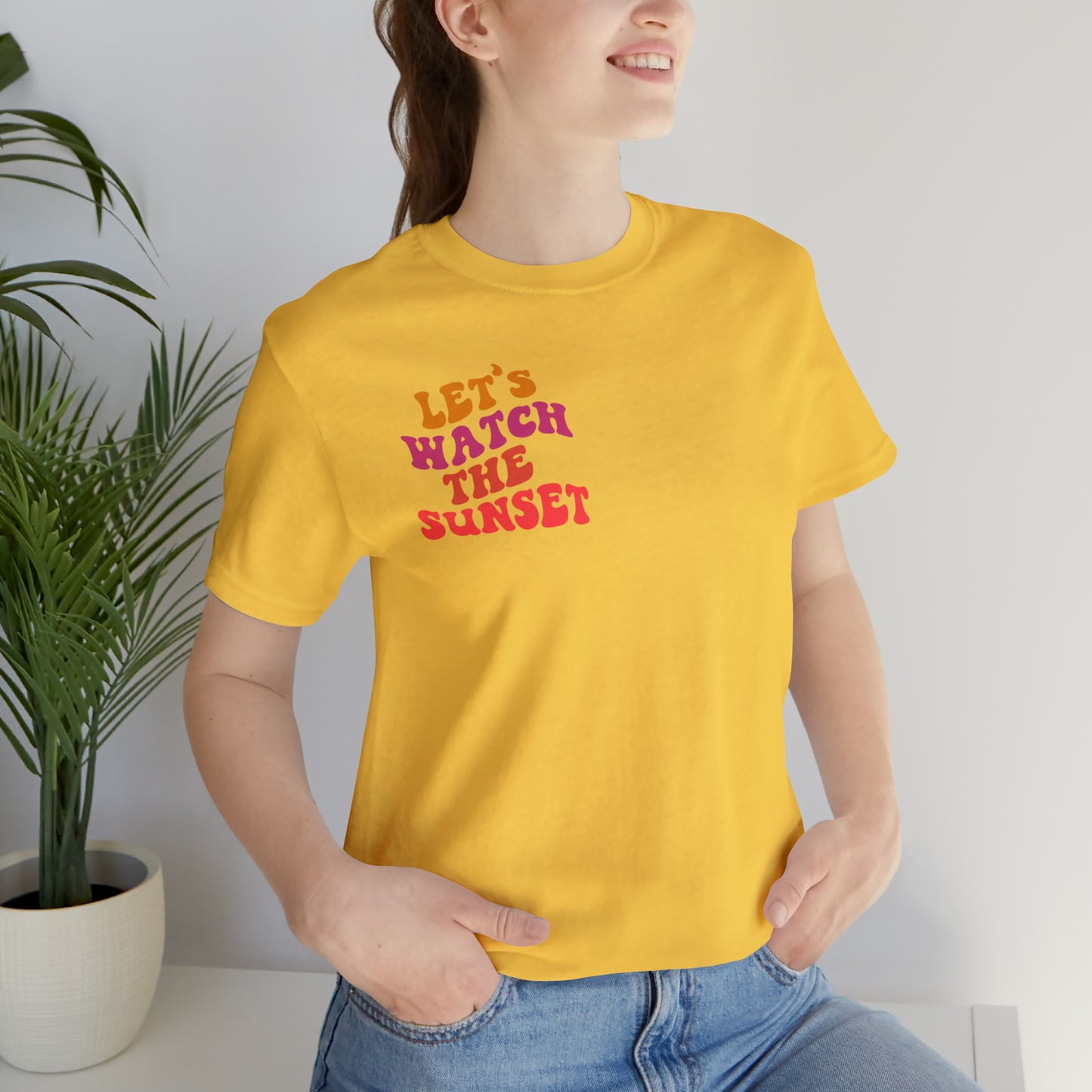 Let's Watch the Sunset Summer T-shirt