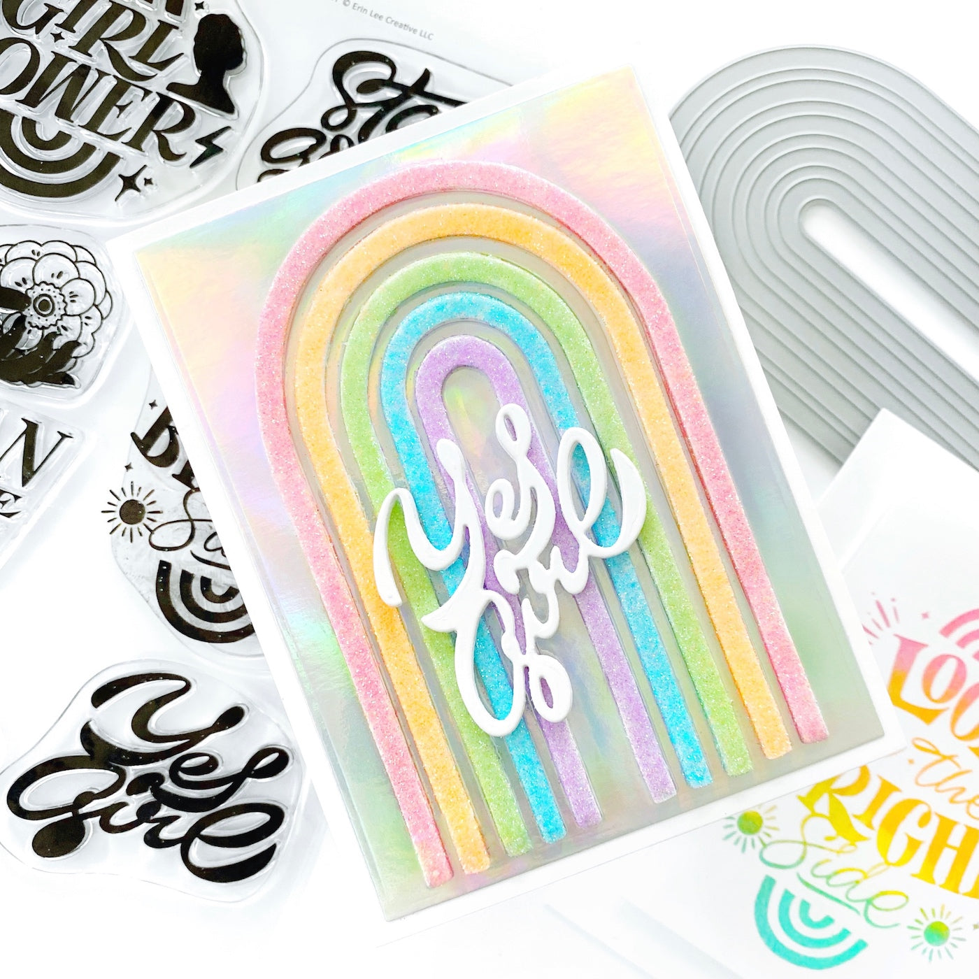Jumbo Skinny Rainbow Die