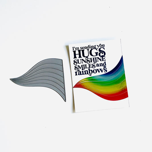 A2 Rainbow Rays Die