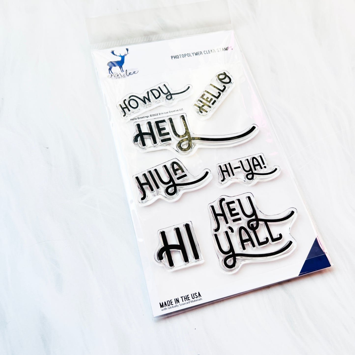 Hello Greetings Stamp Set