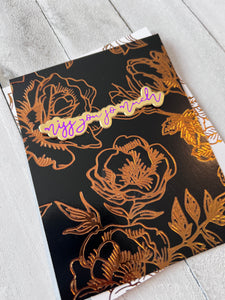 Script Sentiments 2 Foil Die Combo