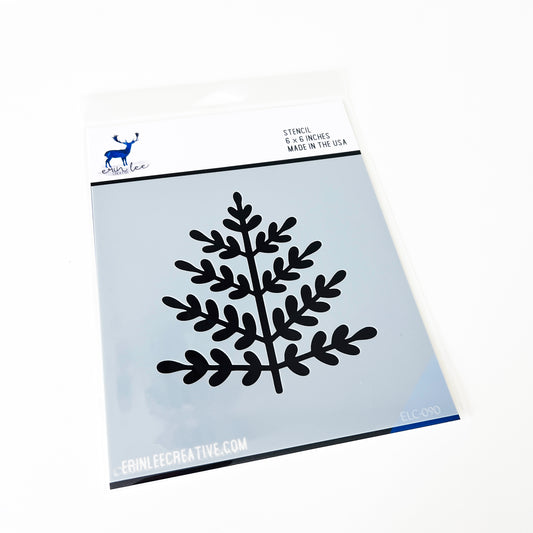 Nordic Tree Stencil