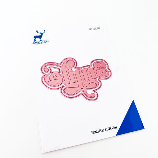 Jumbo Smile Hot Foil Die