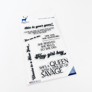 Yasss Queen Stamp Set