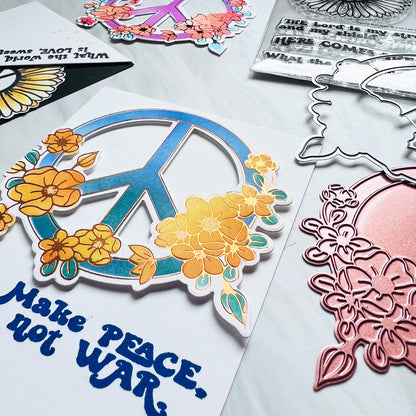 Floral Peace Sign Bundle