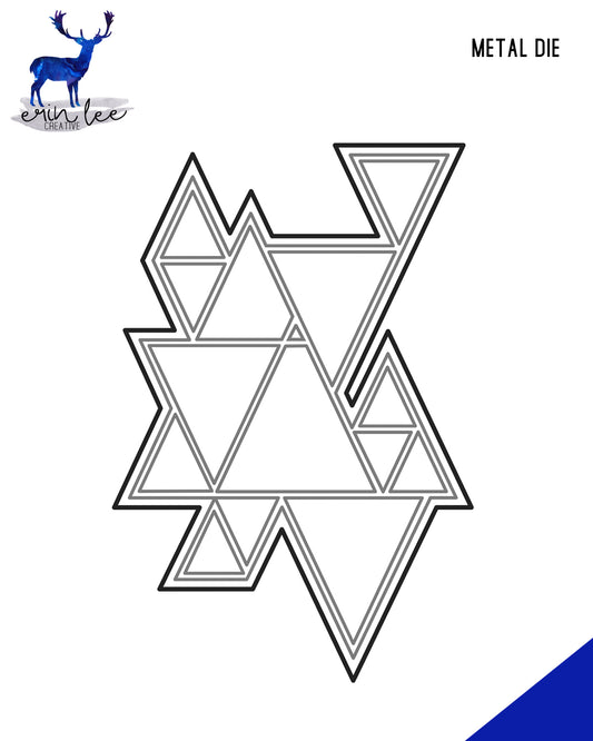 Triangle Collage Die